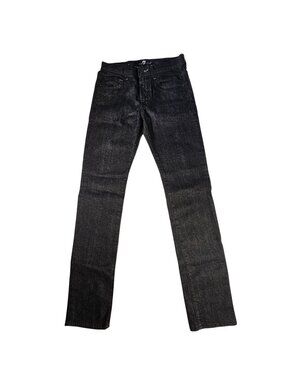 7 For All Mankind Paxtyn Stretch Slim Fit Jeans Men's Size 29x31" Charcoal Black